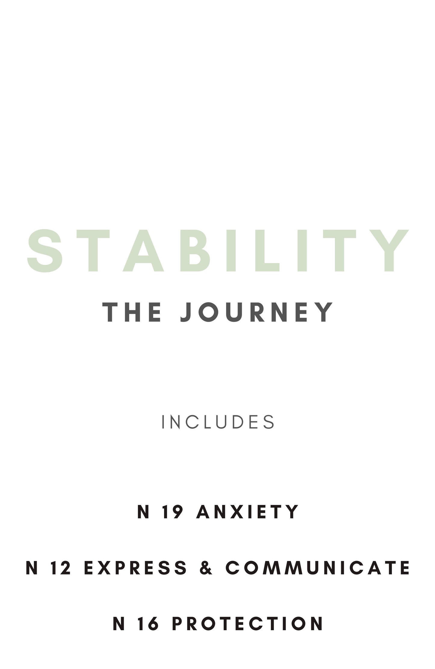 THE JOURNEY / STABILITY - 3 Sets of Women's Healer's Bracelets (6 Bracelets)
