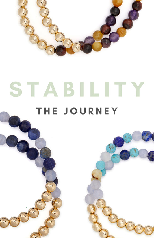 THE JOURNEY / STABILITY - 3 Sets of Women's Healer's Bracelets (6 Bracelets)