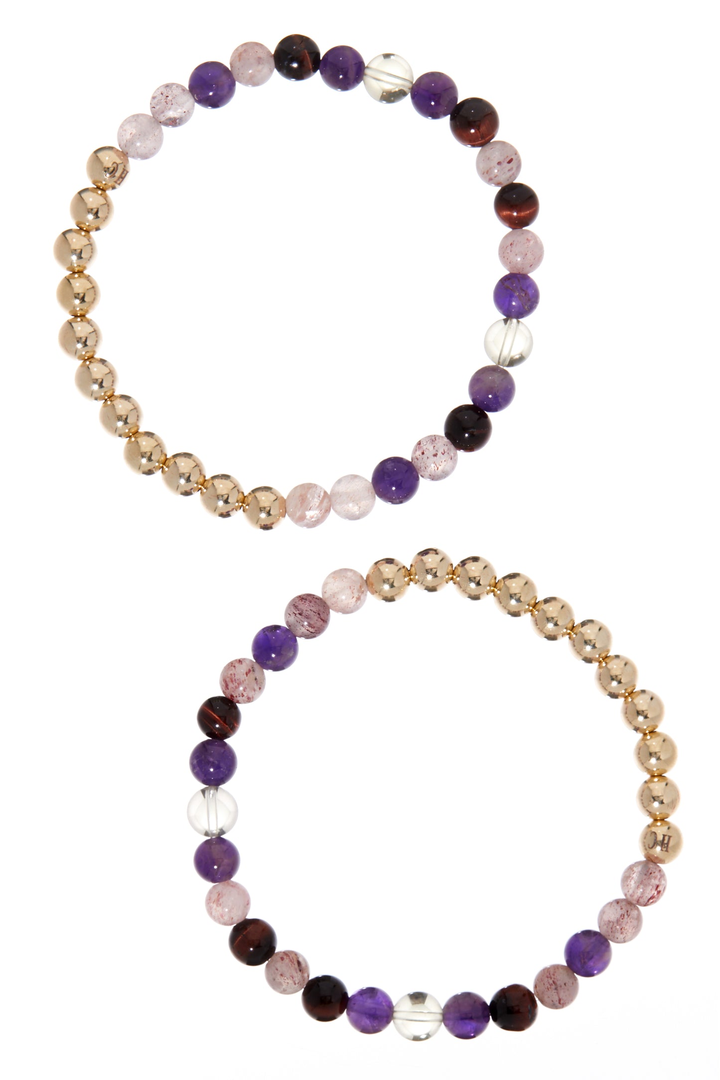 N 50 COFFEE LOVER / ENERGY BOOSTER Healer's Bracelets Women's (Set of 2)