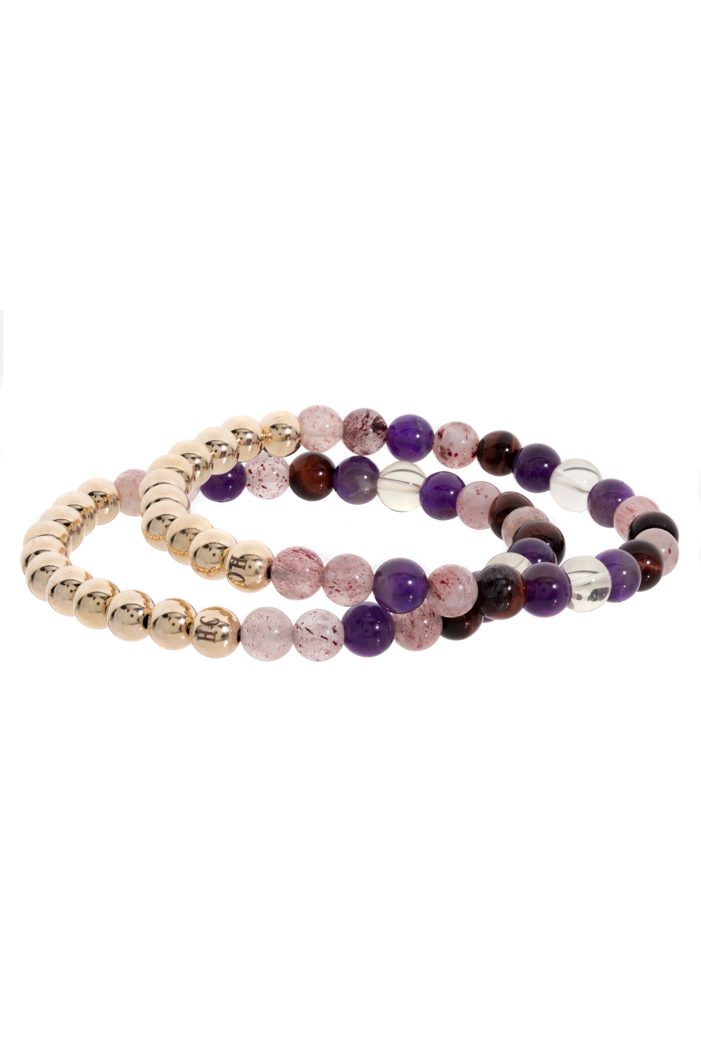 N 50 COFFEE LOVER / ENERGY BOOSTER Healer's Bracelets Women's (Set of 2)