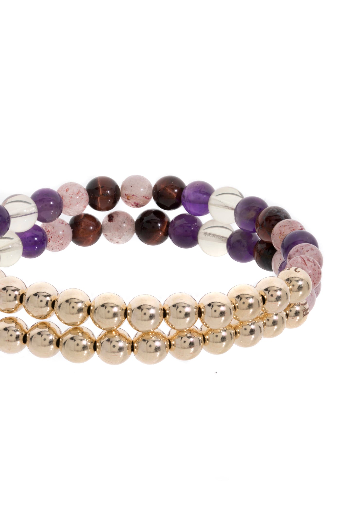 N 50 COFFEE LOVER / ENERGY BOOSTER Healer's Bracelets Women's (Set of 2)