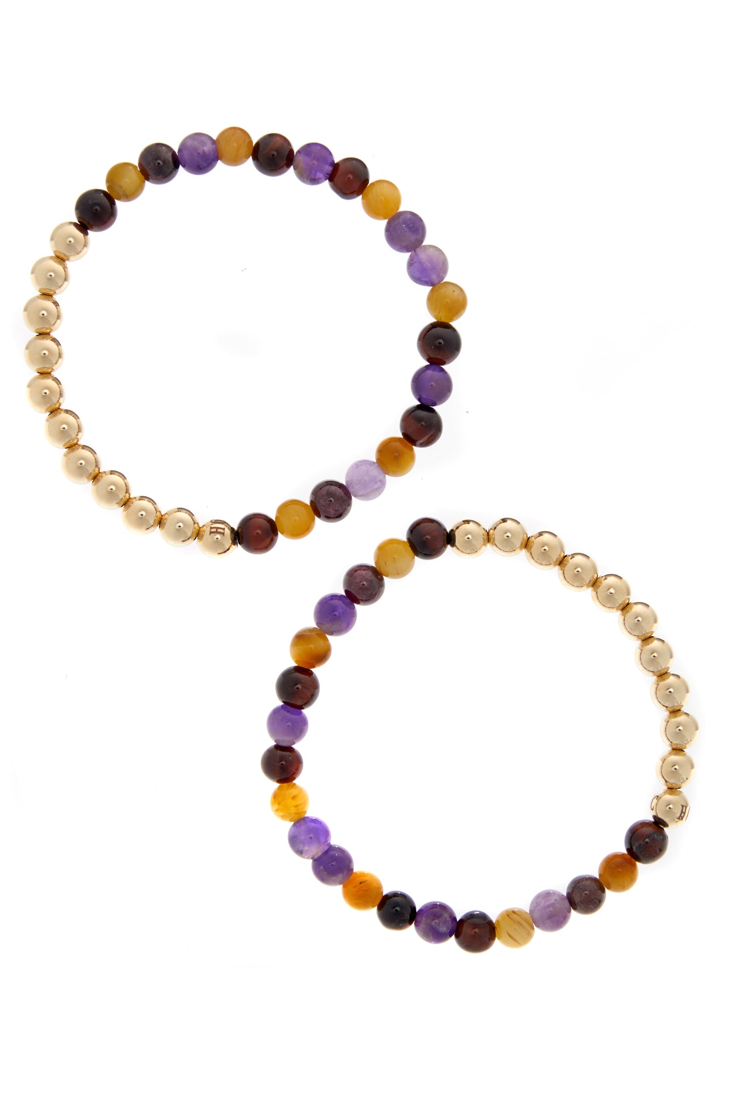 N 19 ANXIETY FREE Healer's Bracelets Women's (Set of 2)