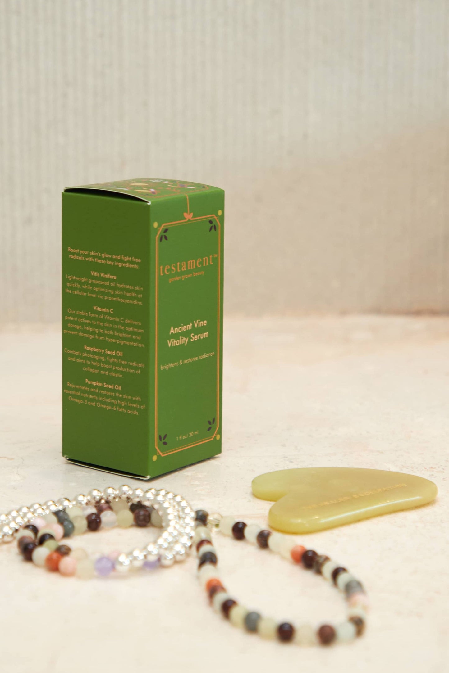 THE JOURNEY / THC Skincare Bundle - Necklace, Oil & Guasha Combo