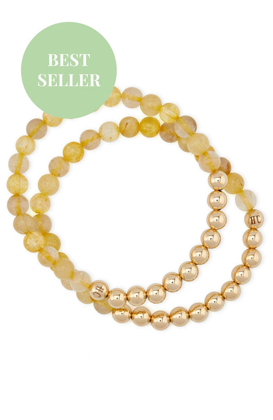N 69 MONEY MAX Healer's Bracelets Women's (Set of 2)