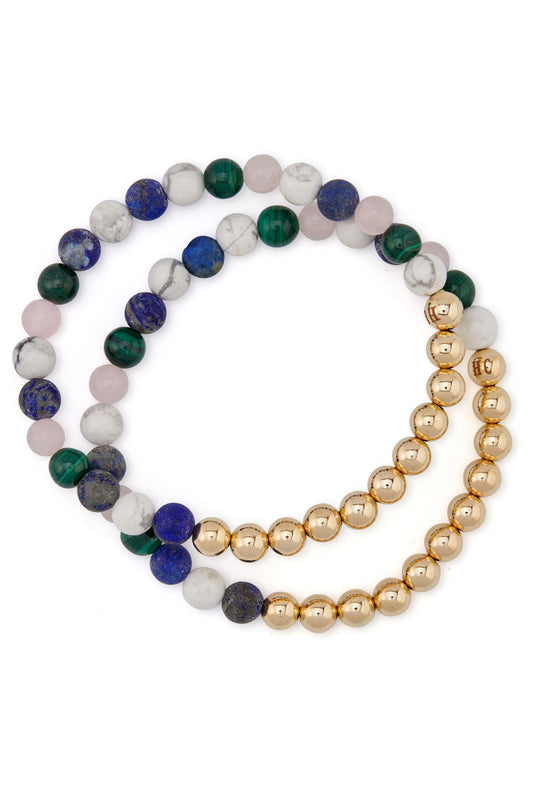 N 91 MENTAL FOCUS Healer's Bracelets Women's (Set of 2)
