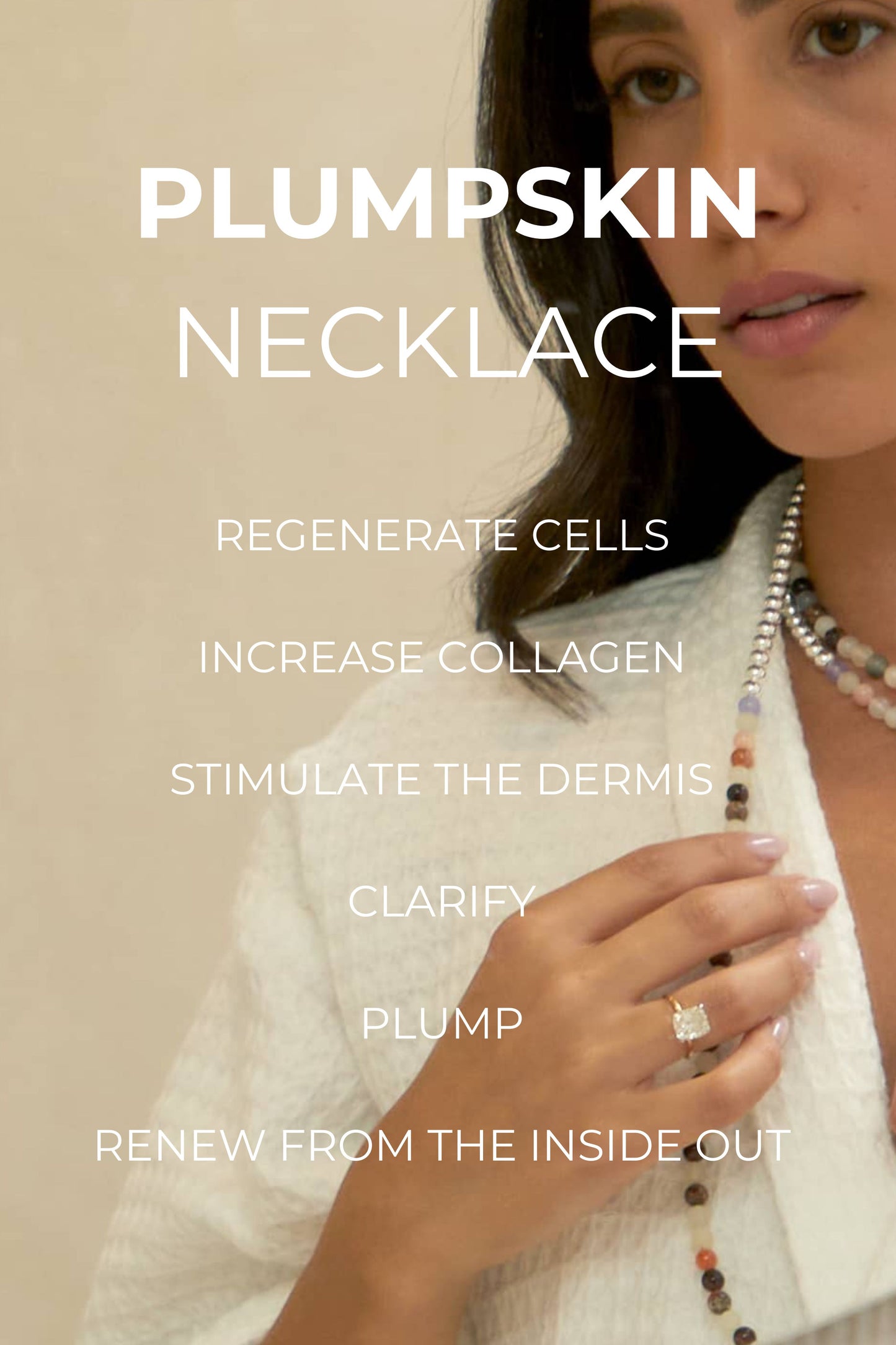 N 3 - THC Skincare PlumpSkin (Anti-Aging) Women's/Men's Healer's Necklace